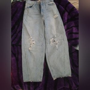 BDG high rise extreme baggy jeans fitting butt size 27